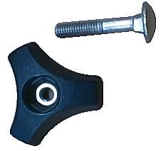 GUMOTEX - 1 BOULON AVEC ECROU FIXATION DE SIEGE CANOE