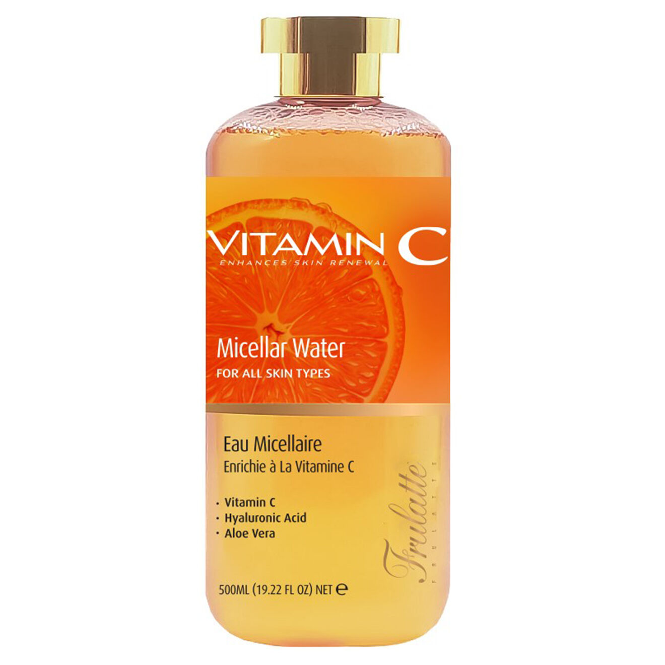 Arganicare Eau Micellaire Tonifiante enrichie à la Vitamine C