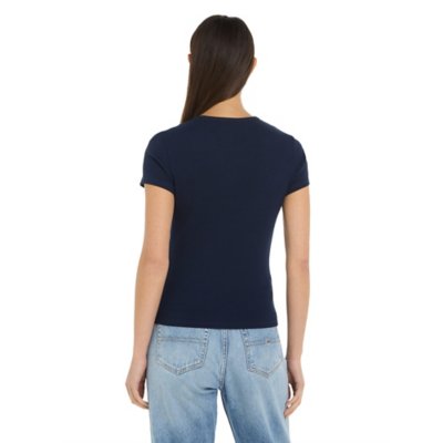 Tee-shirt à manches courtes femme Slim Essential TOMMY HILFIGER
