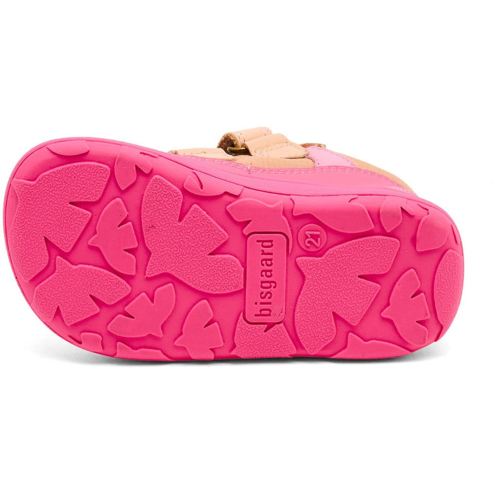 Køb Bisgaard Pink Barefoot Elroy First Step Sko