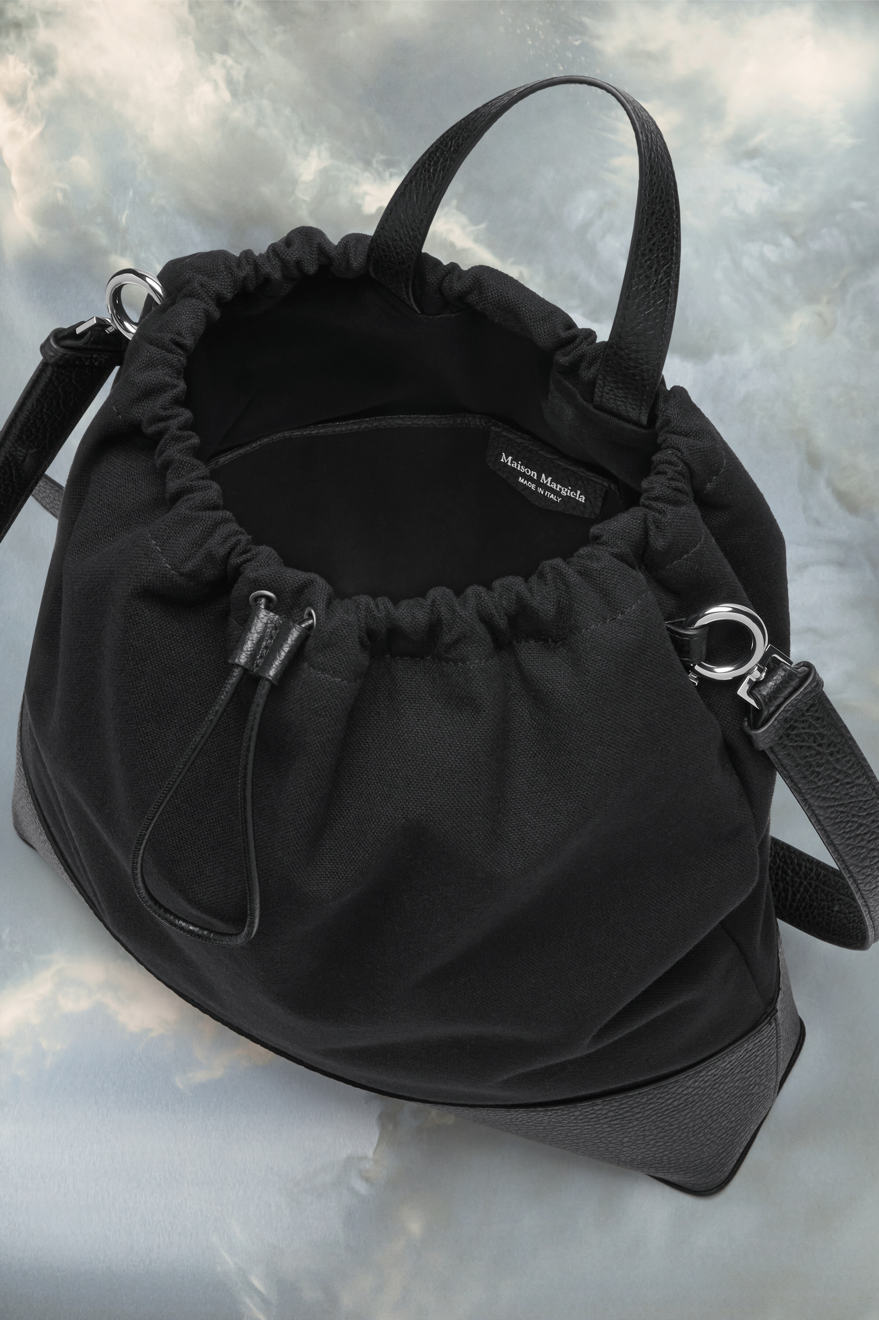 Sac Sac 5AC Daily Drawstring Backpack Medium Noir