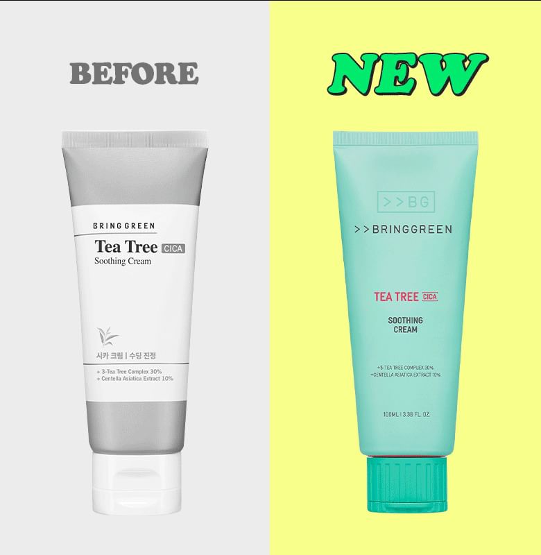 BRENG GROEN - Tea Tree Cica Verzachtende Crème