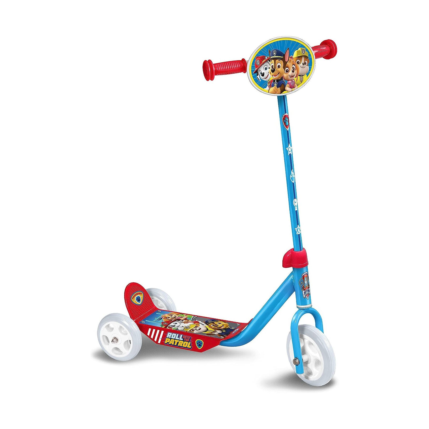 Patinete infantil de 3 rodas da Patrulha Canina
