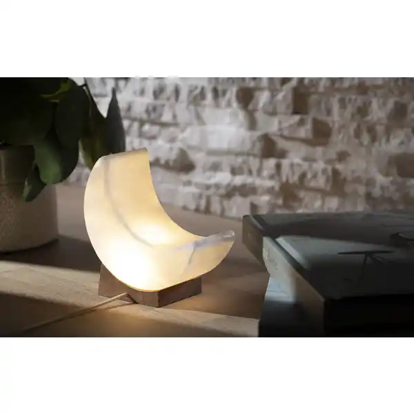 LED-Salzkristallmond