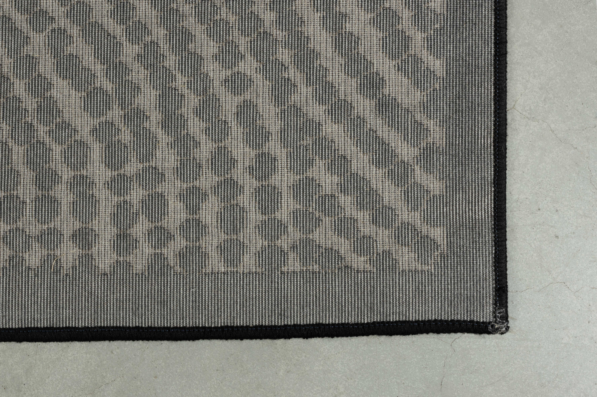 Dutchbone vloerkleed Dots Dutchbone Dots Vloerkleed 200x300 Zwart