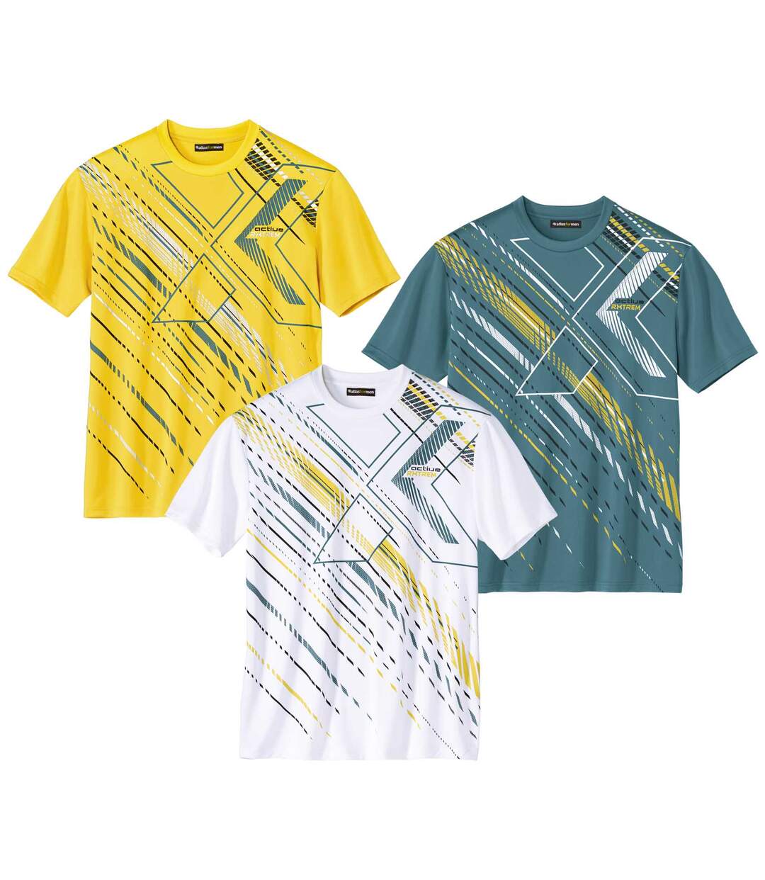Lot de 3 Tee-Shirts Active XTrem