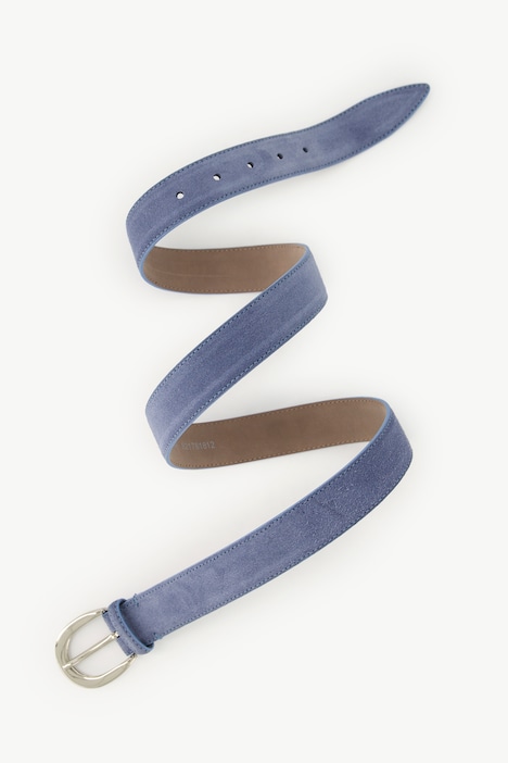 Gürtel, Suede, Velourslederoptik, Metallic-Schließe