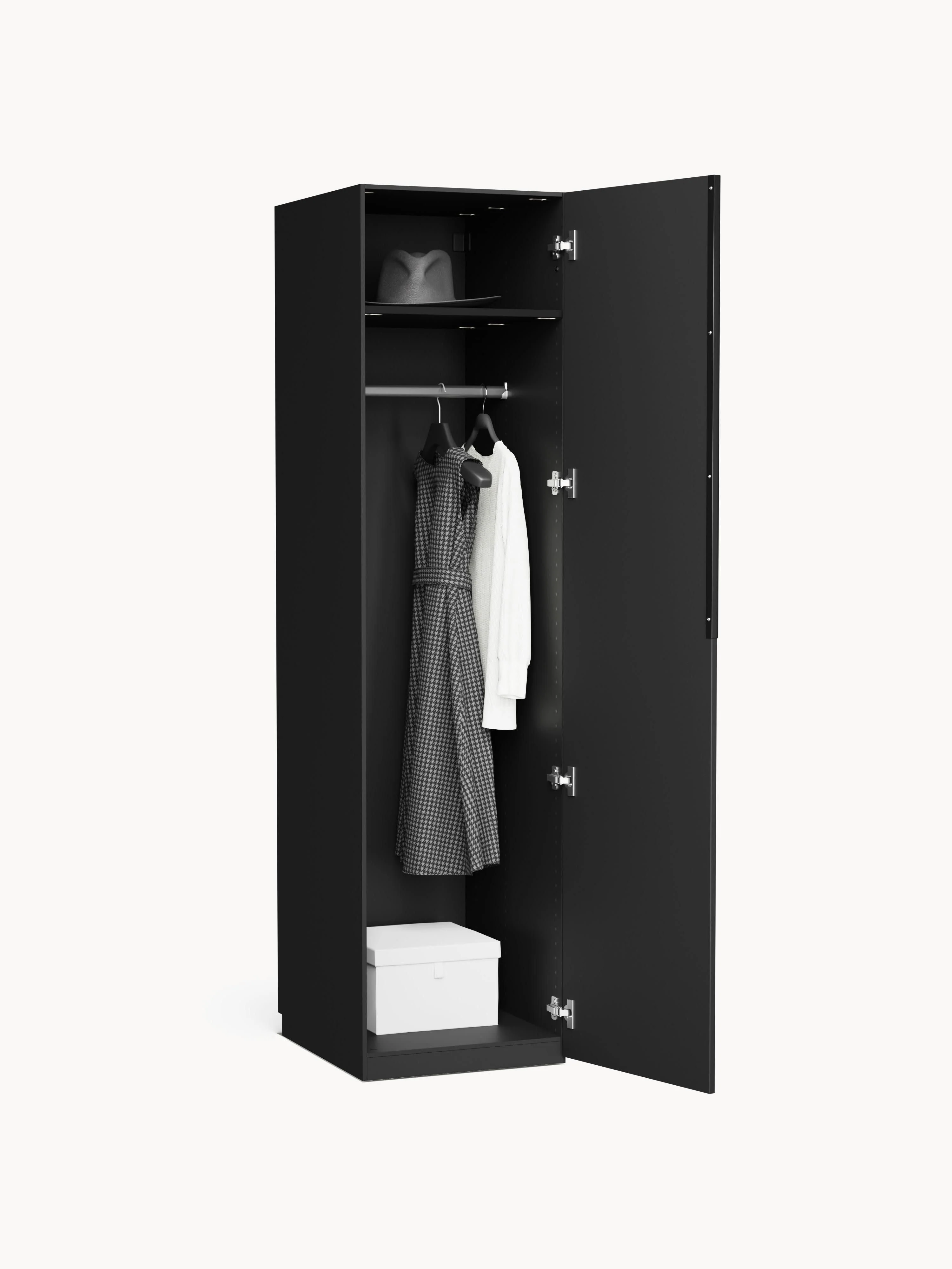 Modulaire draaideurkast Leon, 50 cm breed, diverse varianten