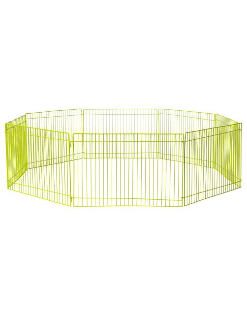 Adori Hamster Ren 8 Panelen - Dierenverblijf - Ø90 cm Groen