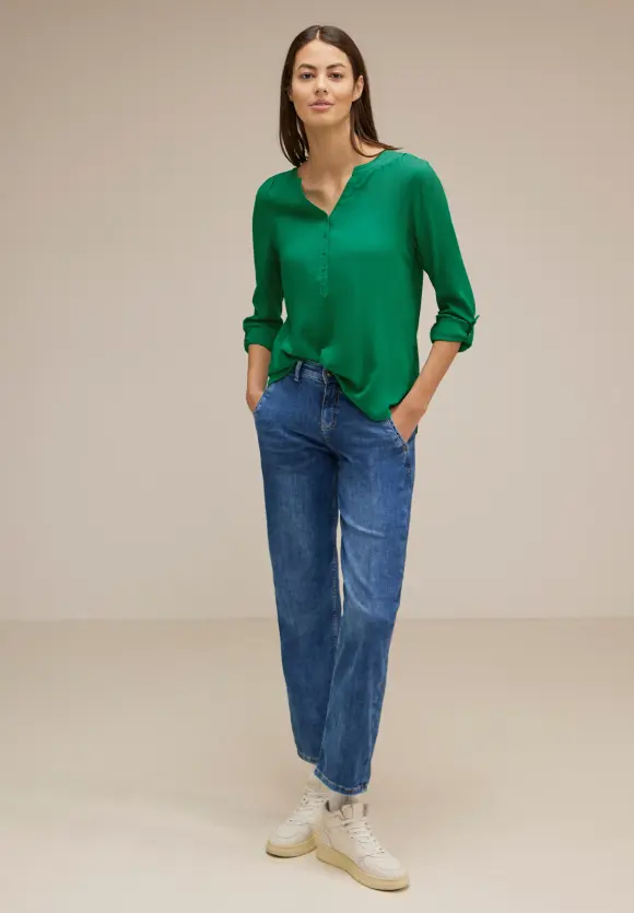 Bluse im Tunikastyle - fresh spring green