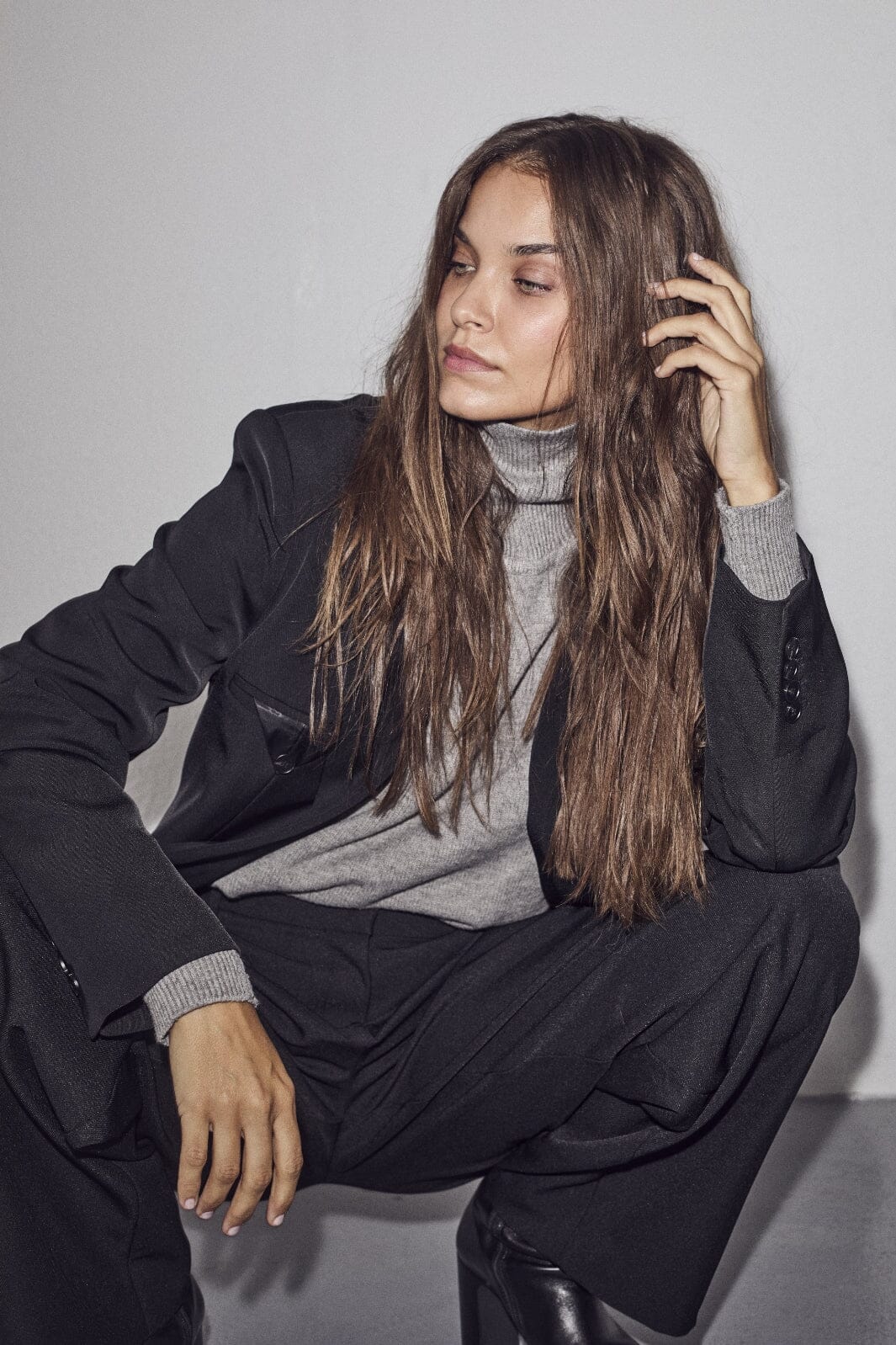 Haute L'Amitié Premiere Single Blazer HL10002 black