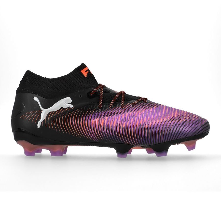 PUMA Future 8 Ultimate FG Unlimited - Noir/Blanc/Glowing Red Femme