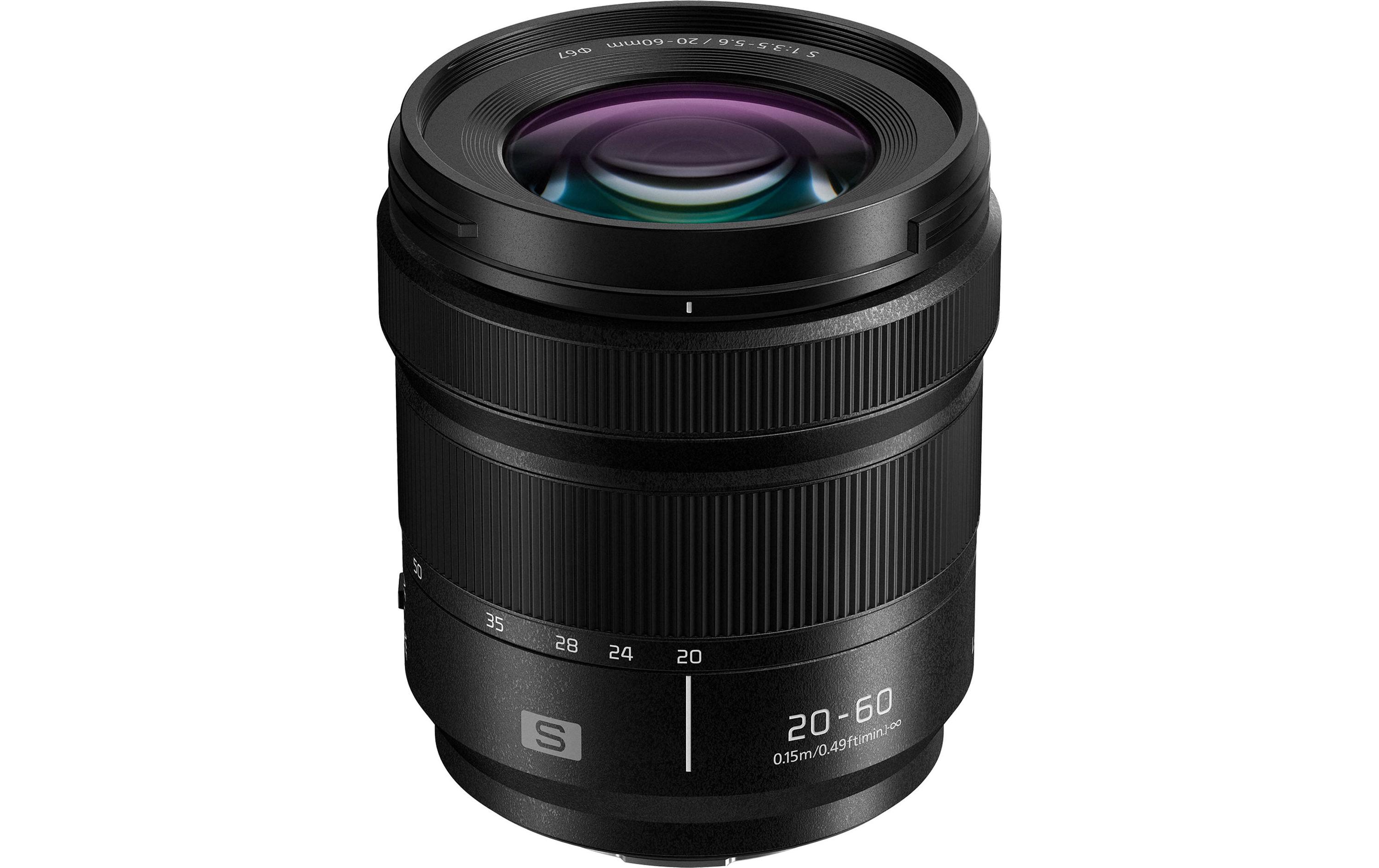 Fotokamera LUMIX S5 Mark II 20-60 mm F3.5-5.6<br>Spiegellose Vollformatkamera mit Phasen-Hybrid-Autofokus, Aktive Bildstabilisierung und Objektiv
