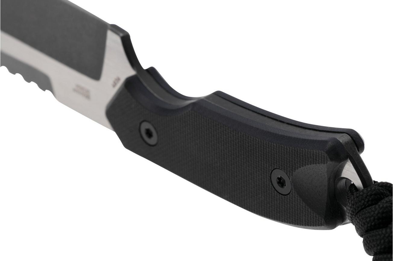 CRKT Razel Compact 4036 Black G10 vaststaand mes, Jon Graham design