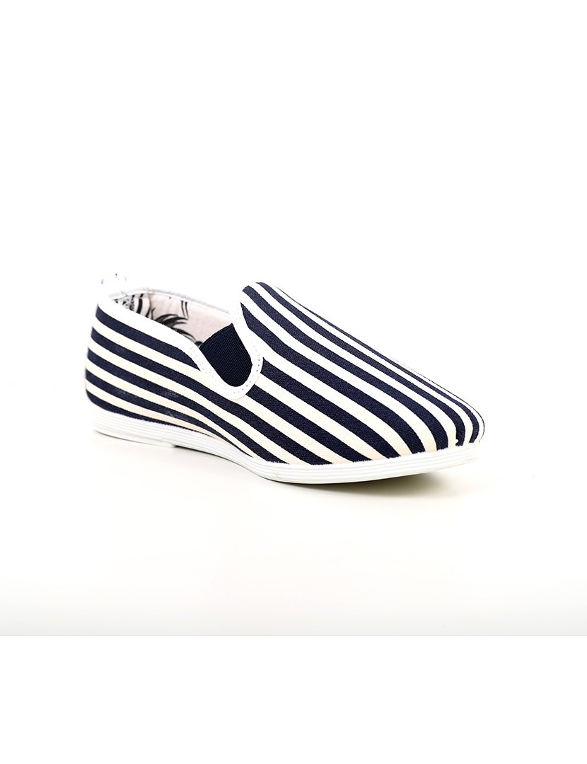Navy Check Print Alpercatas