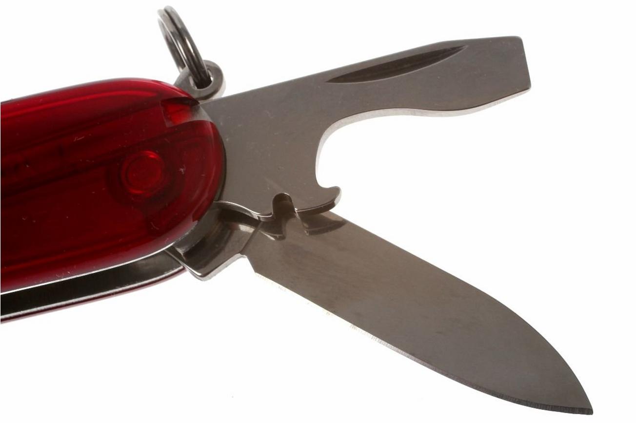 Victorinox Spartan rood transparant 1.3603.T Zwitsers zakmes