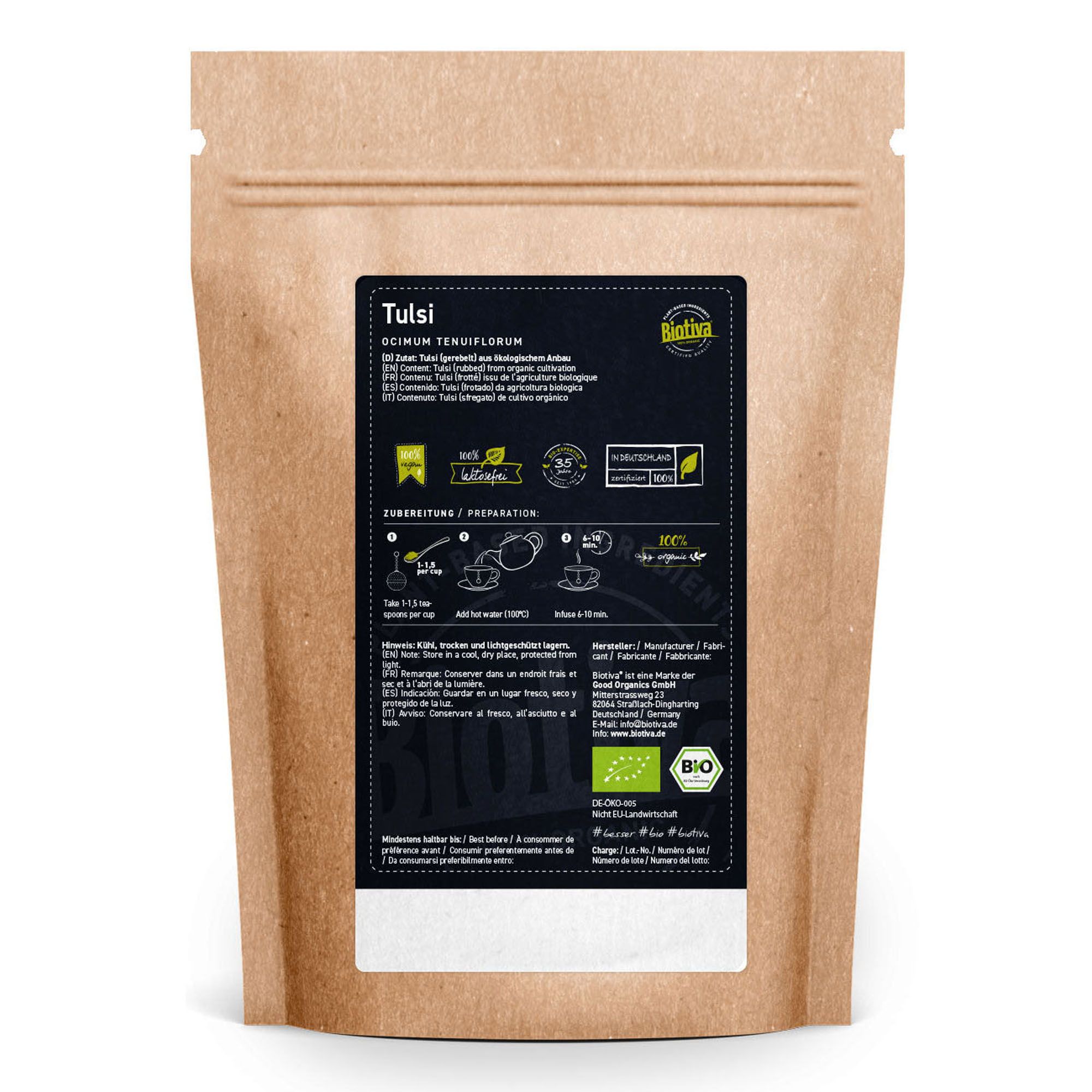Biotiva Tulsi gerebelt Bio