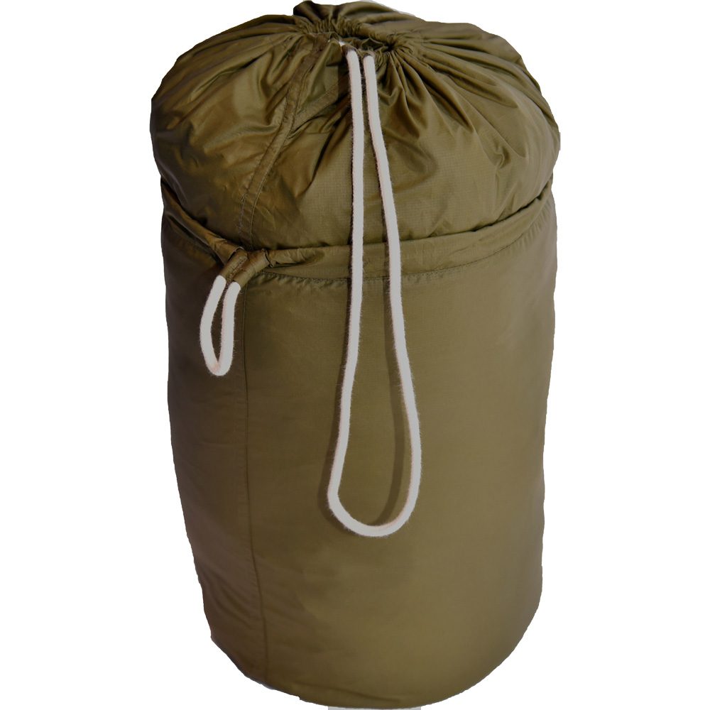 Grüezi Bag Biopod DownWool Ice CompostAble Schlafsack moss green