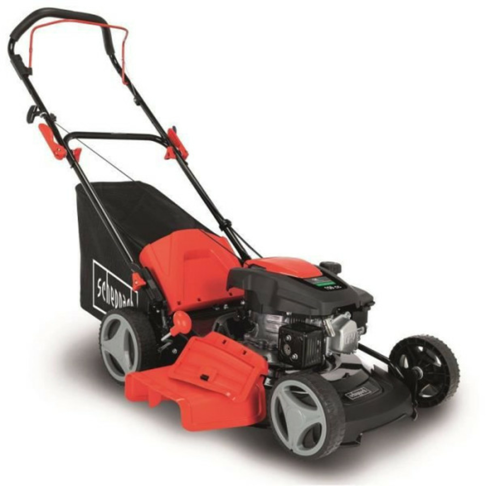 Tondeuse a gazon thermique poussée mp150-46 - 150 cm3 - 46 cm - scheppach