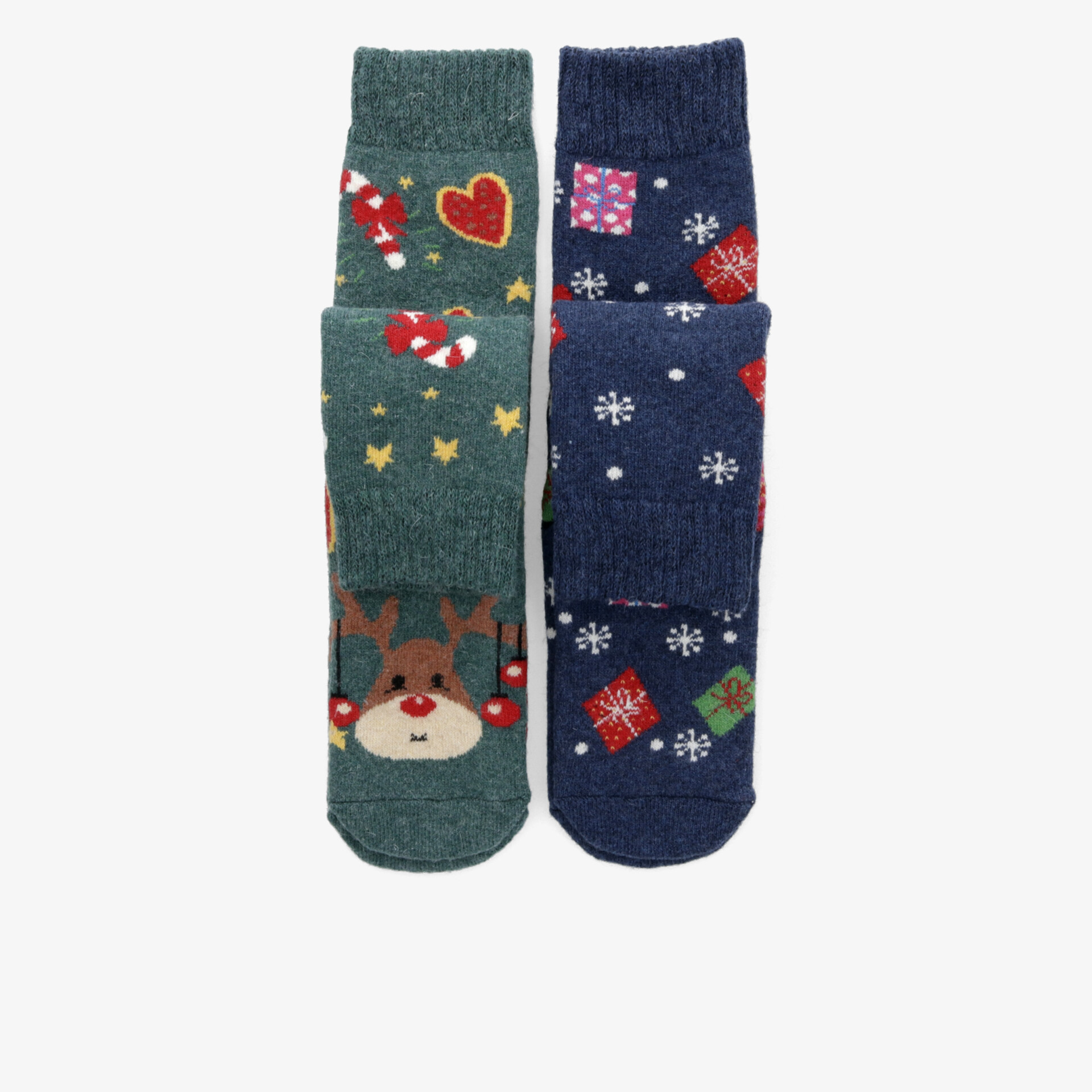XSRY Damen Kuschelsocken mehrfarbig