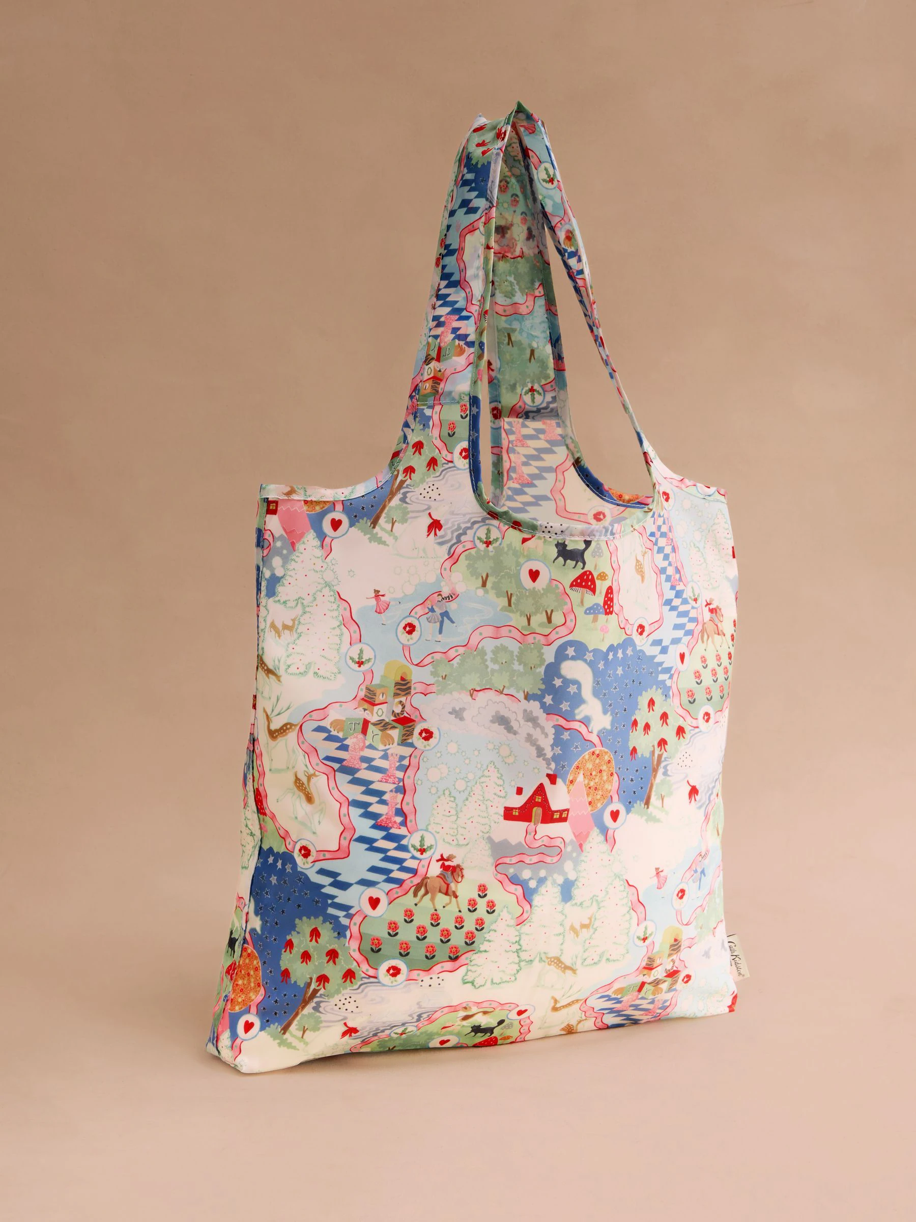 Kerstreis - Cath Kidston opvouwbare shopper