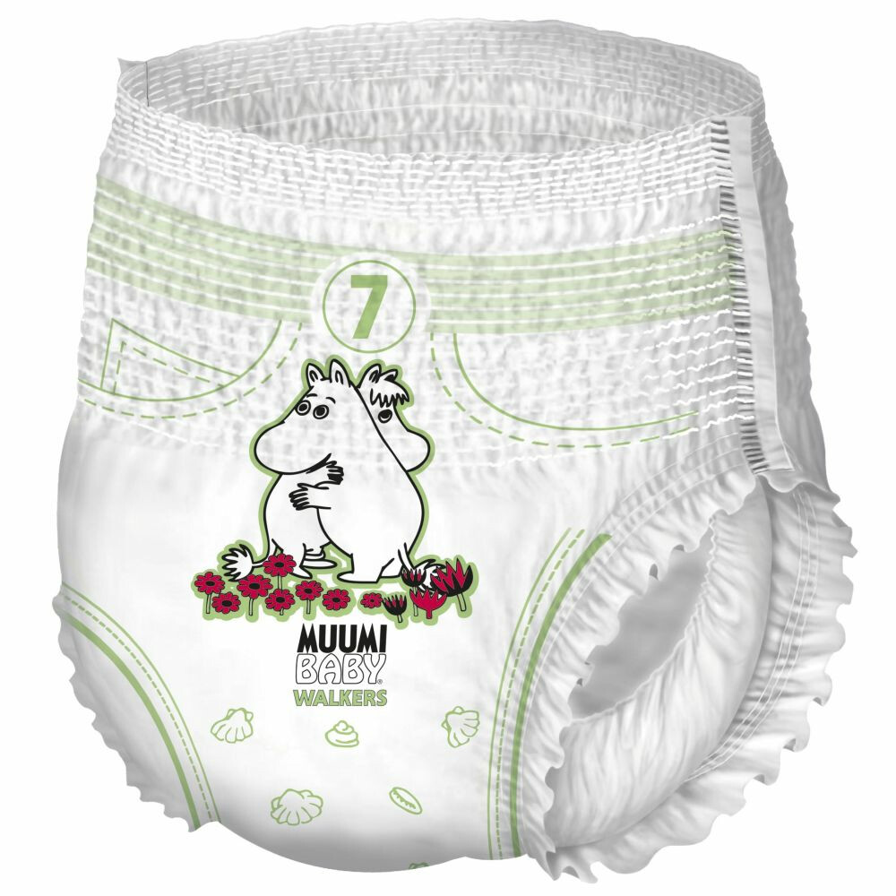 Muumi baby Ecologische Luierbroekjes Maat 7 16-26kg34 stuks