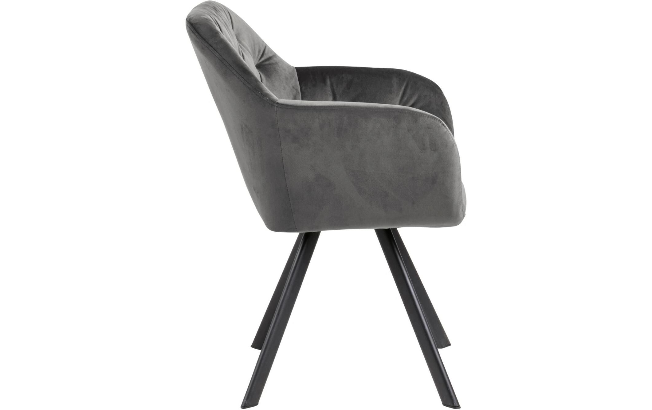 Stuhl Lola Dunkelgrau<br>Esszimmerstuhl