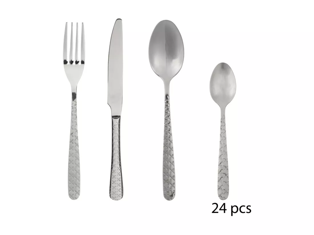 Ménagère Inox 24 Pièces 