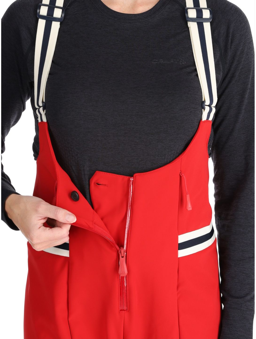 W Avanti Softshell Bib softshell skibroek dames
