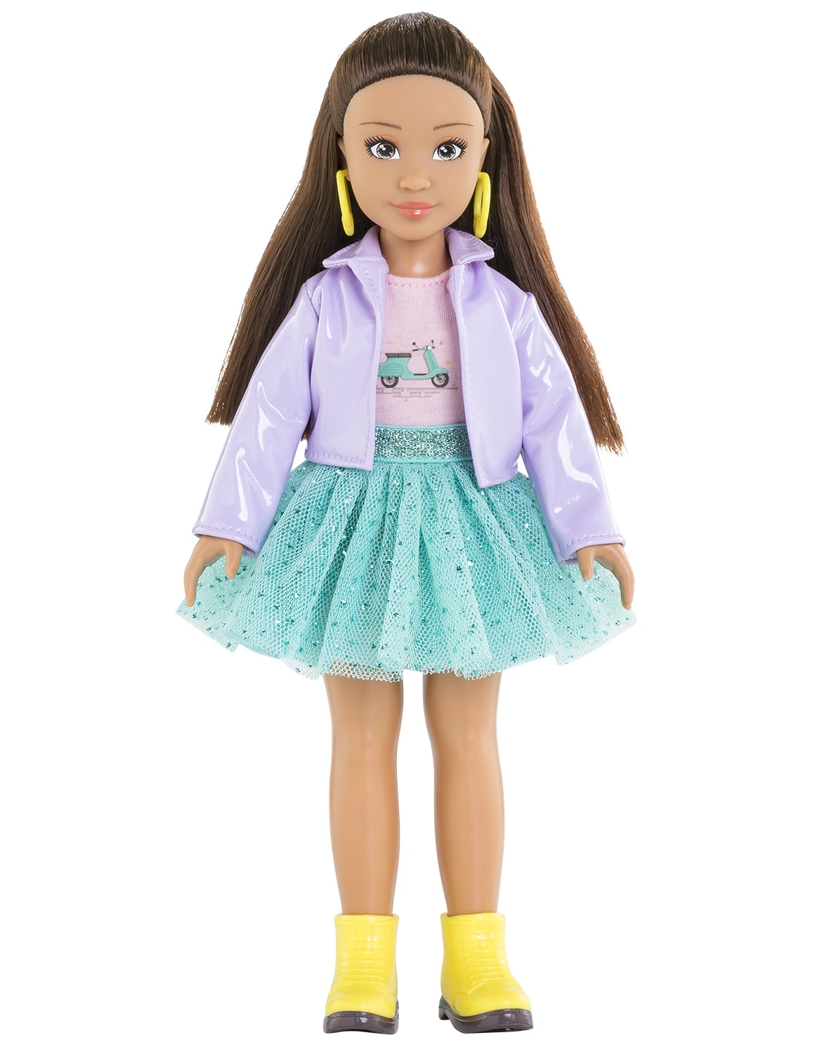 Ankleidepuppe LUNA MAILAND FASHION (28cm) mit Zubehör