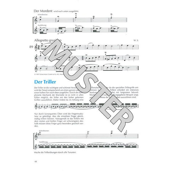 Schott Neue Klarinettenschule Bd.2