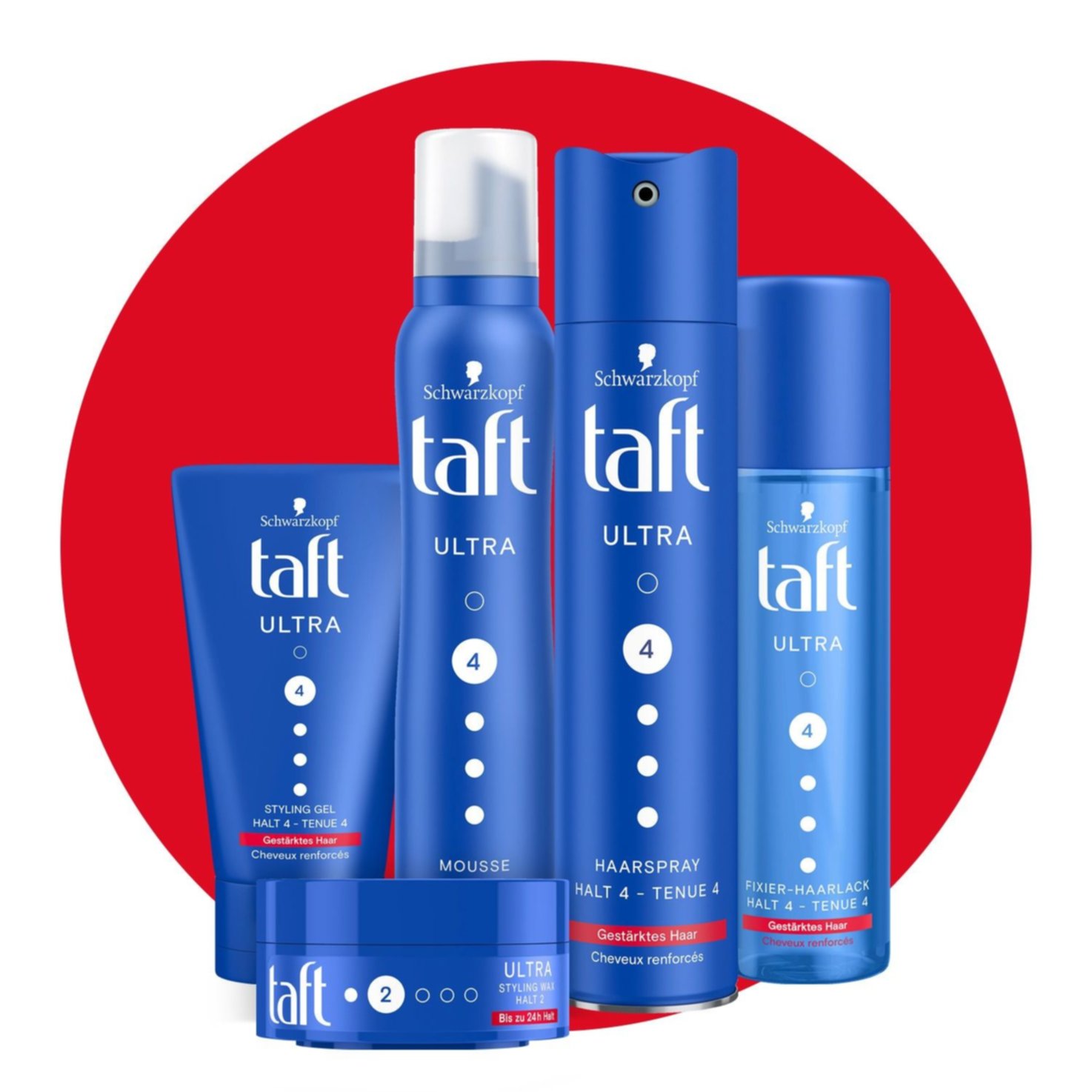 Schwarzkopf Taft Pump Ultra Fixier Haarlack Gestärktes Haar