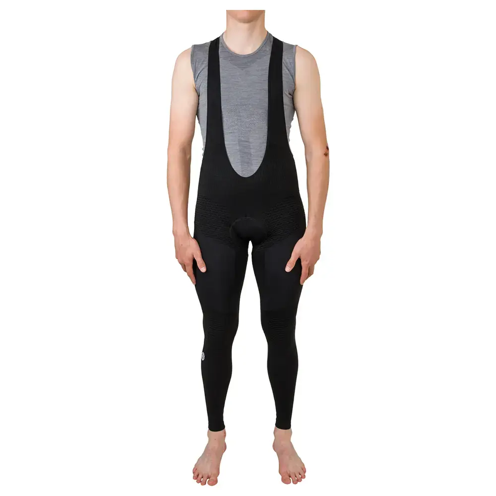 AGU Seamless Performance Fietsbroek Lang Zwart Heren