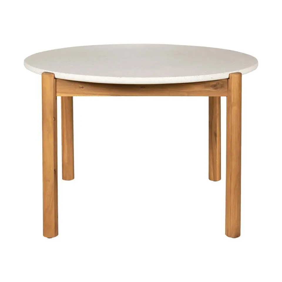 Artichok Teresa Houten Tuintafel Naturel - Ø 120 cm