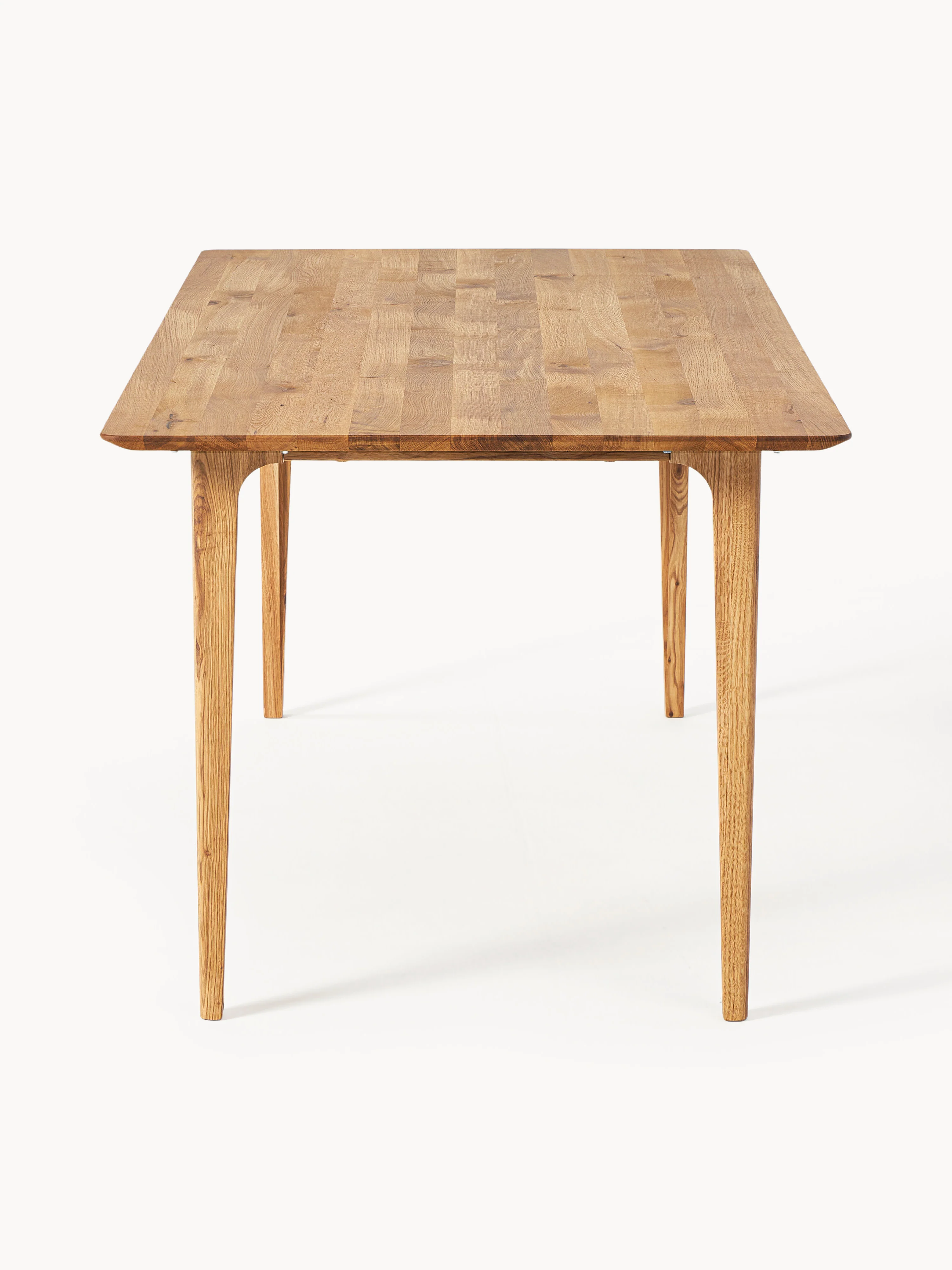 Eettafel Archie van eikenhout, in verschillende formaten