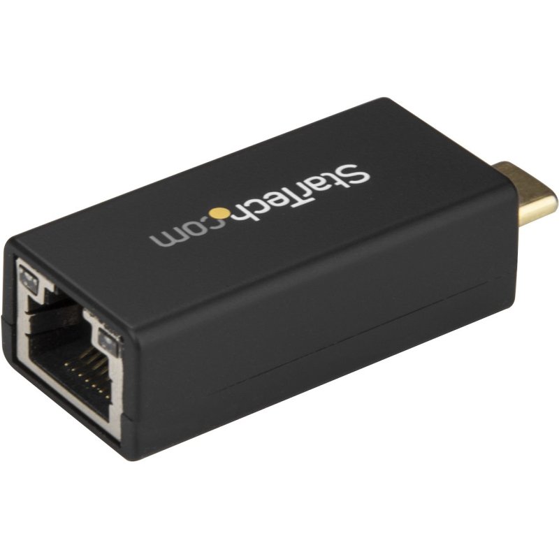 StarTech.com Adaptateur USB C vers Gigabit Ethernet - Adaptateur Réseau 1Gbps NIC USB 3.0/USB 3.1 Type C - 1GbE USB-C vers RJ45/Port LAN TB3 Compatible Windows MacBook Pro Chromebook
