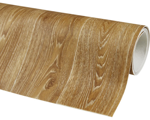 Reuze PVC vloer, houtplankenlook, donker beuken, FB536, 300 cm (per meter verkocht)