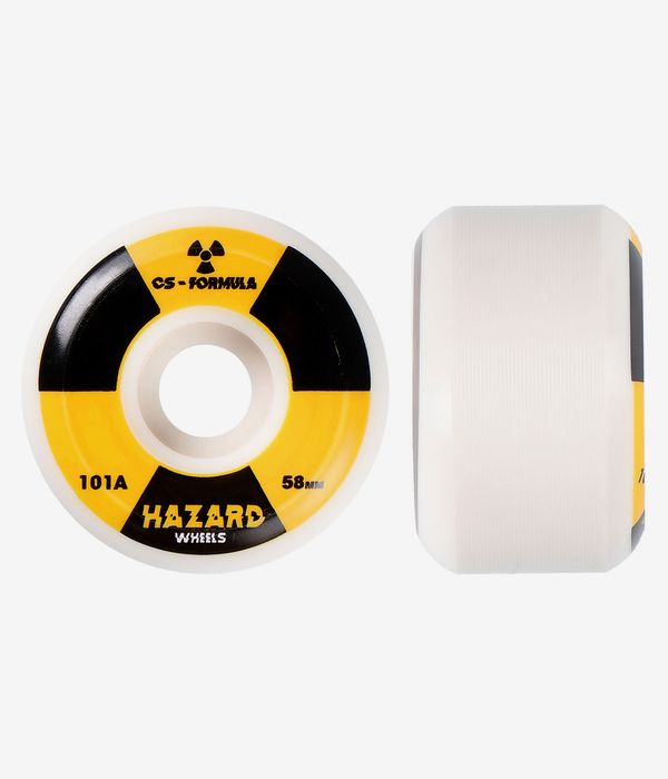 Madness Hazard Radio Active CS Conical Rollen (white) 58mm 101A 4er Pack