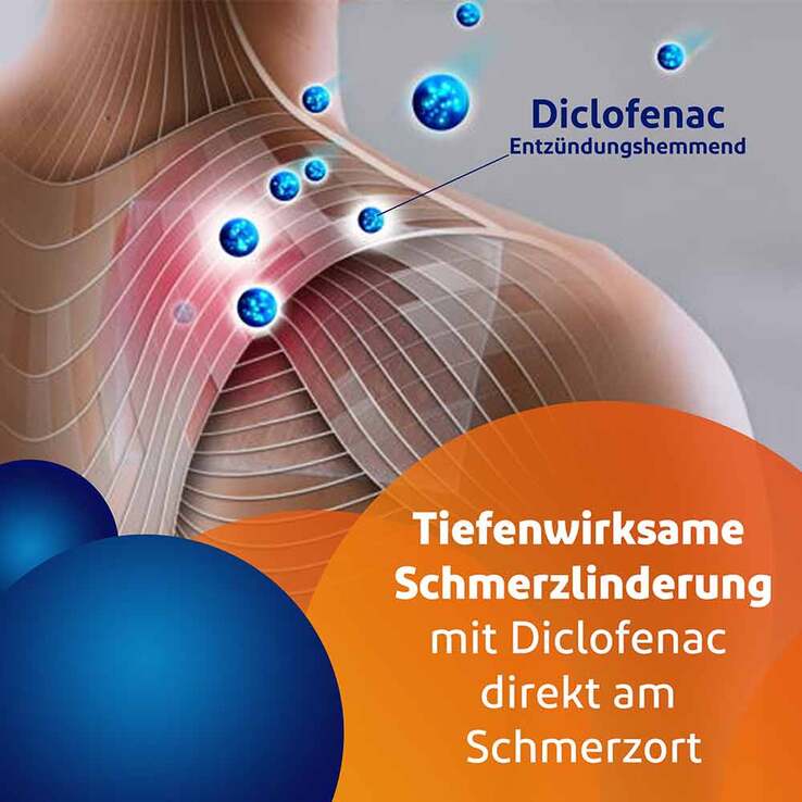 Voltaren 24 Stunden Schmerzpflaster mit Diclofenac, 5 St