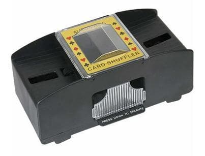 Automatisk kortstokker Sort