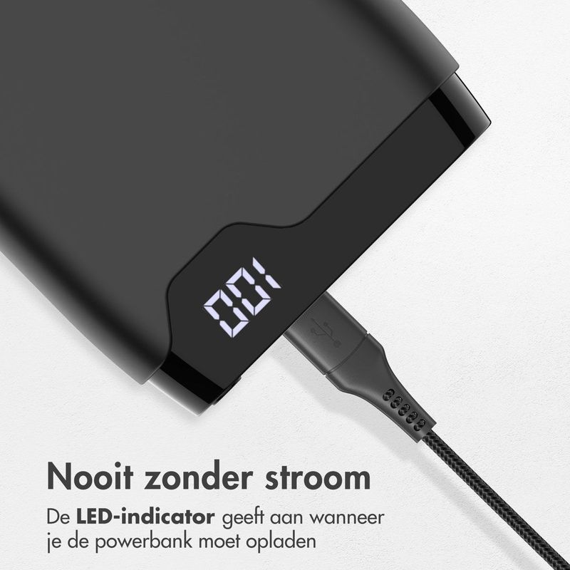iMoshion - Powerbank - Zwart - 20.000 mAh - Quick Charge - Power Delivery