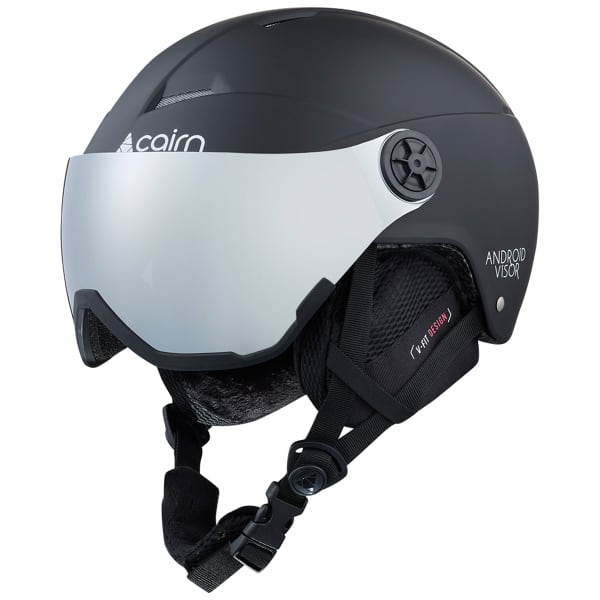 Casque de ski CAIRN ANDROID VISOR J MAT WHITE