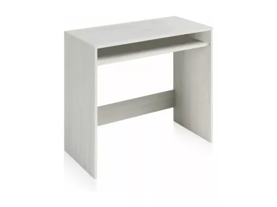 Bureau GASTON à tablette fixe L79cm x P43cm - Blanc
