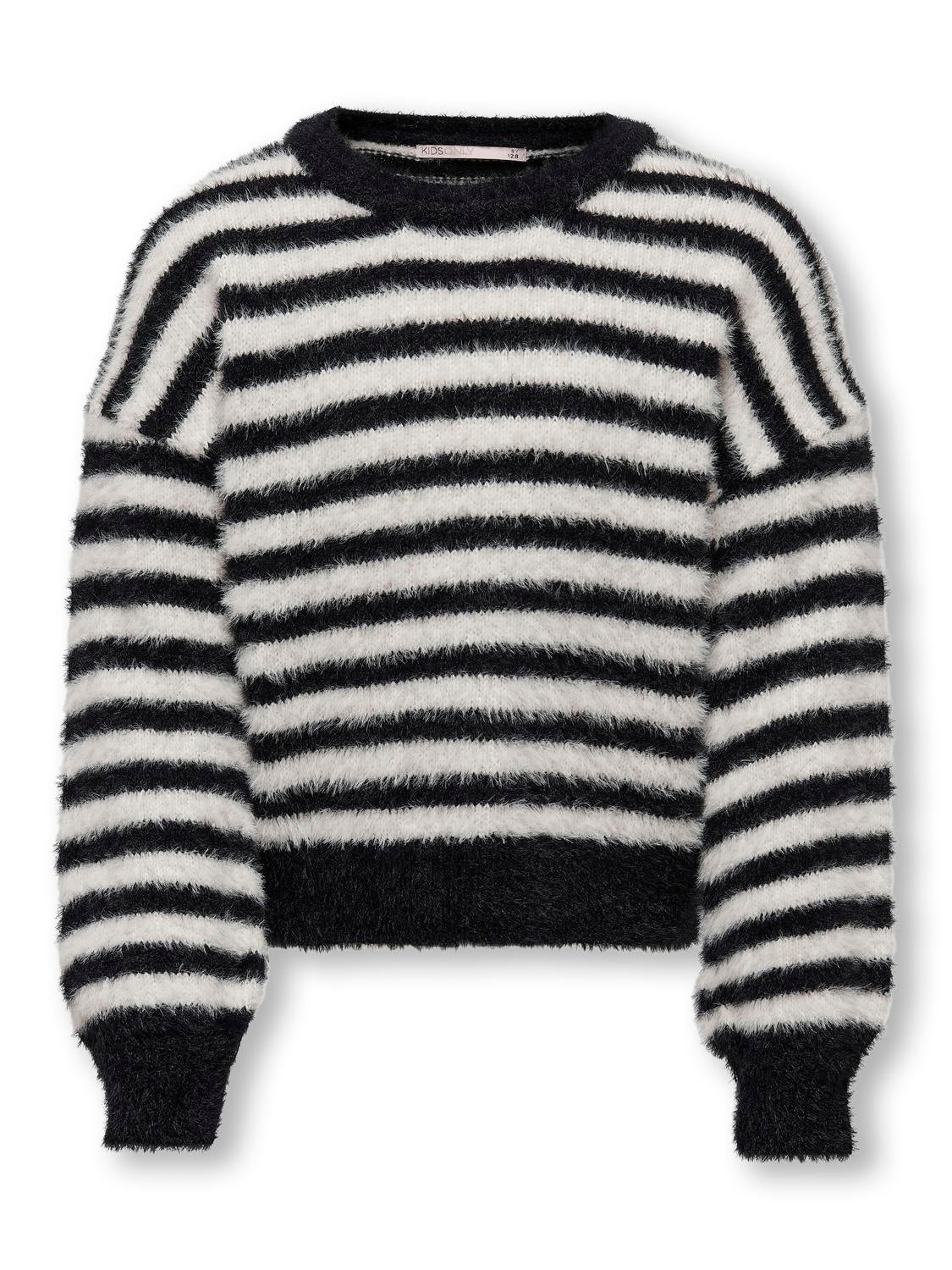 KOGNEWPIUMO Strickpullover Black