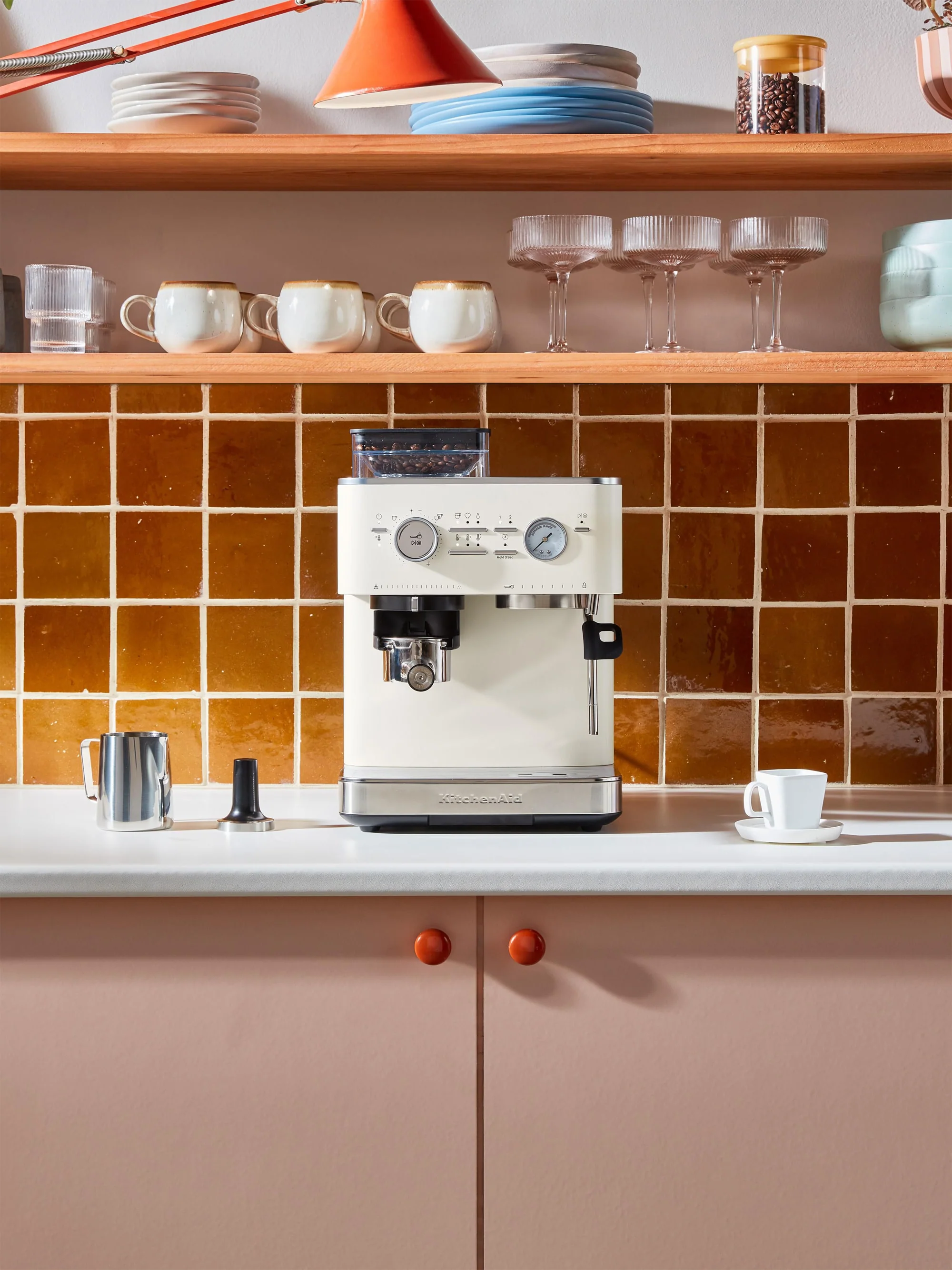 Semi-automatische espressomachine Artisan met maalschijf