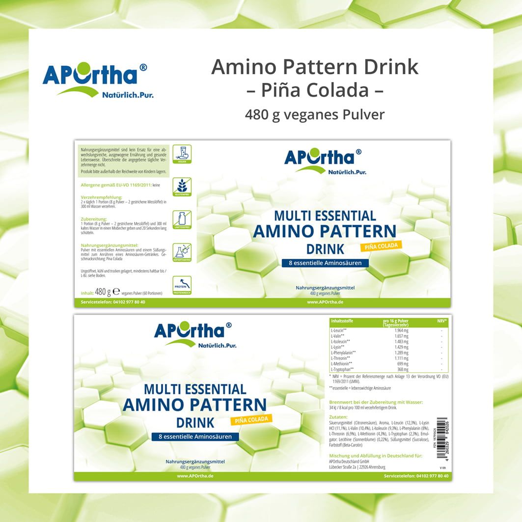 APOrtha® Amino Pattern Aminosäuren-Premium-Drink