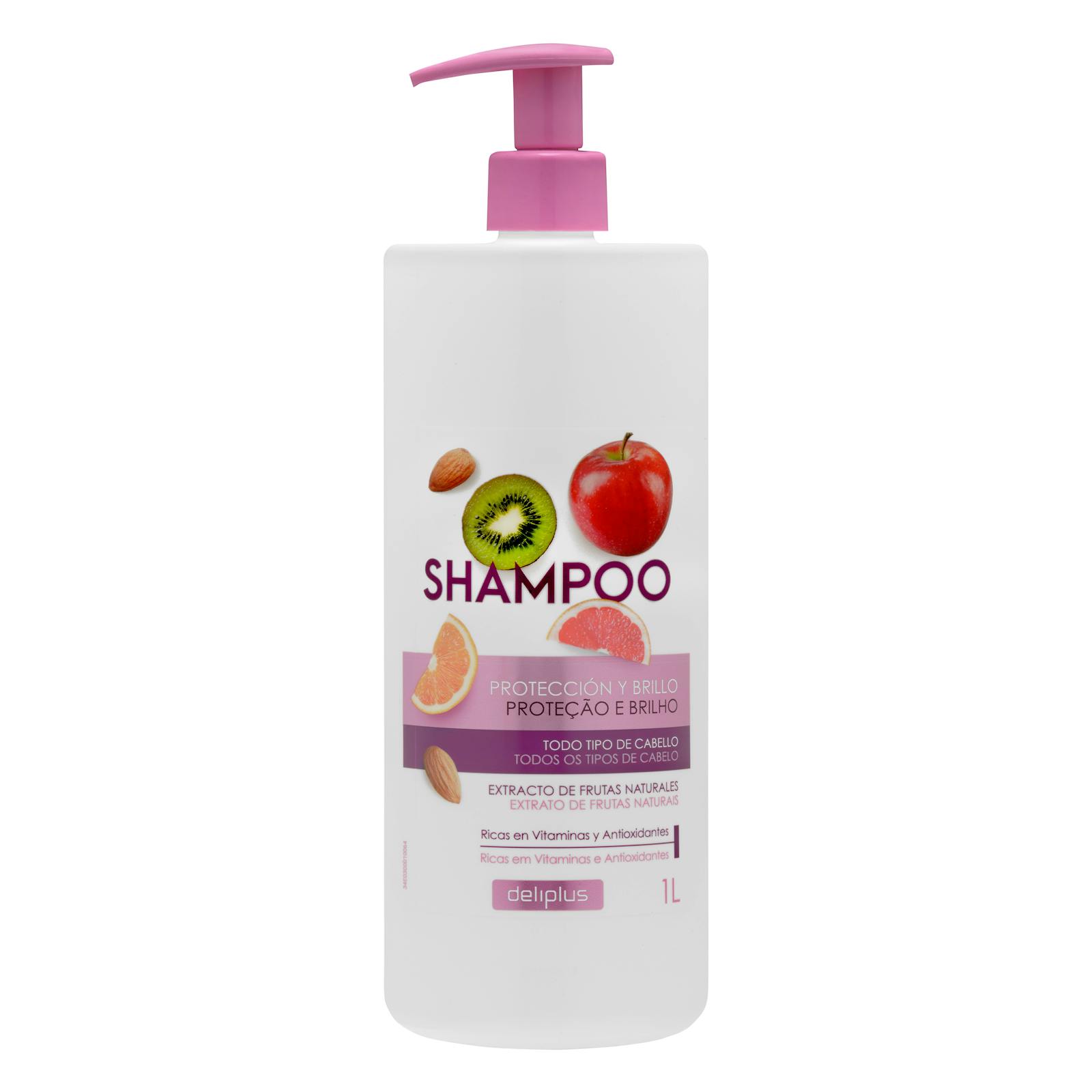 Shampoing Deliplus protection et brillance pour tous types de cheveux