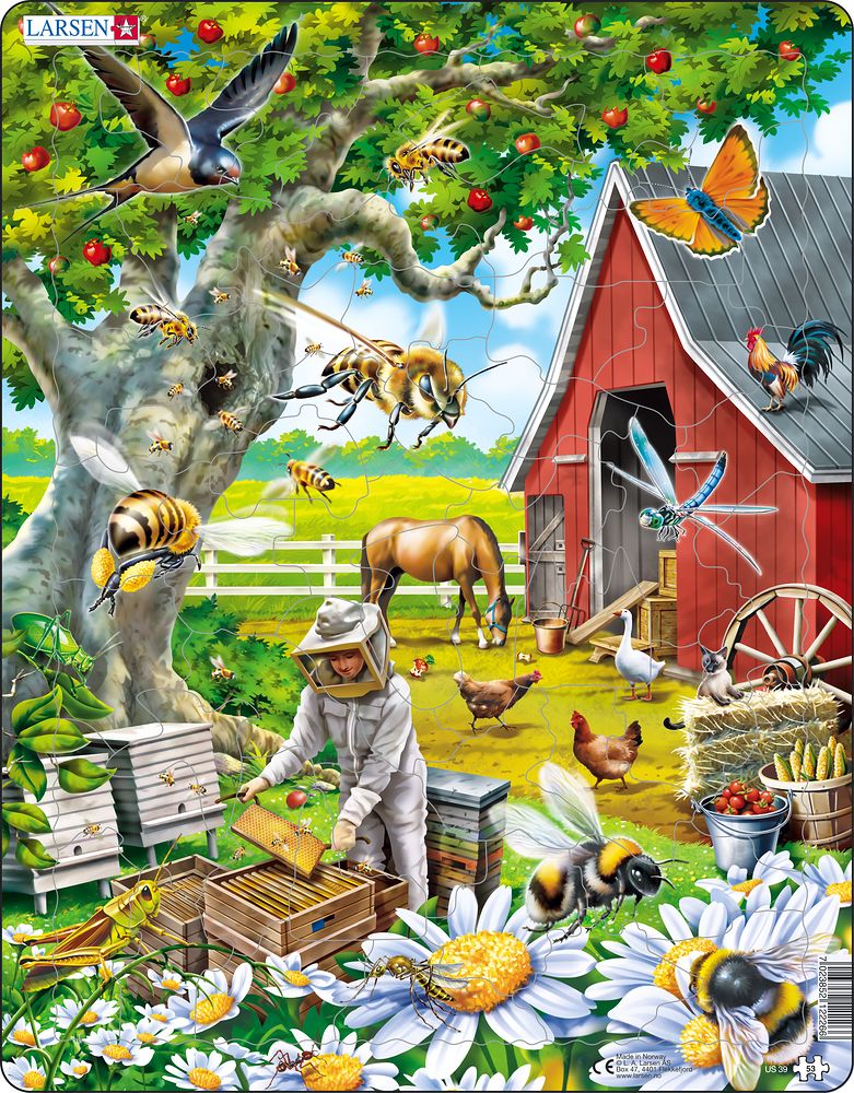 Larsen Puzzle Puzzle - Bienenzucht