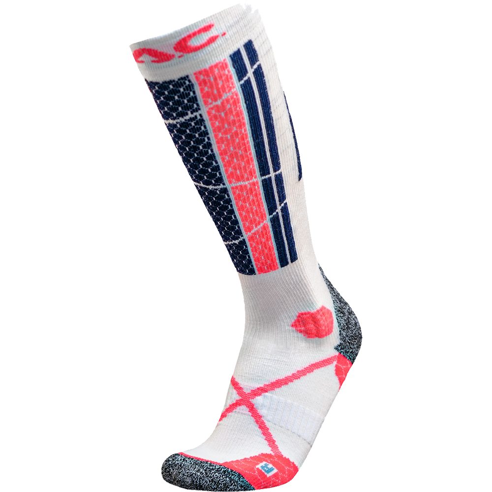 P.A.C. 6.2 Merino Technical Pro Skisocken Damen white