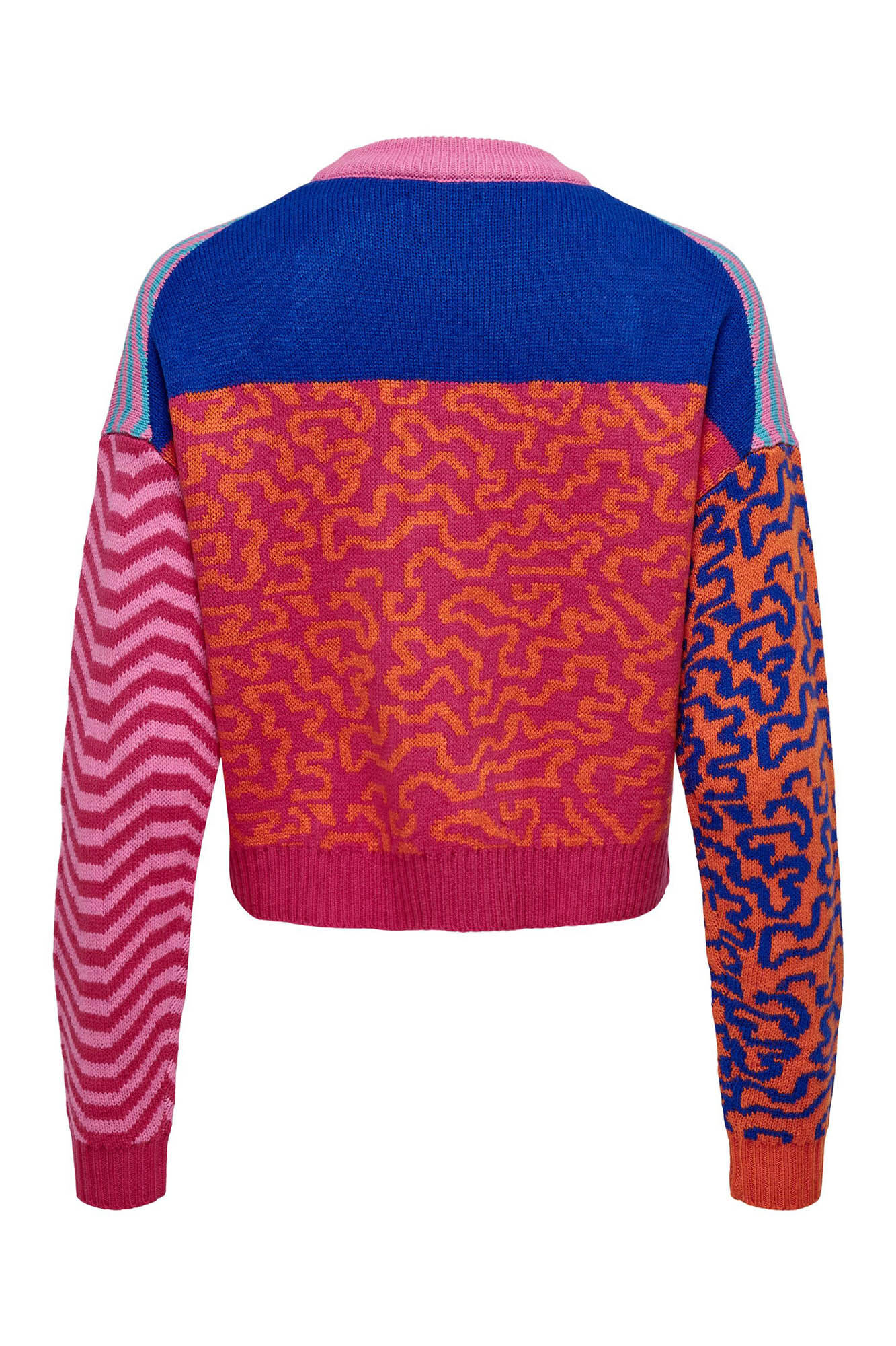 Suéter de malha jacquard